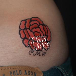 薔薇のタトゥー|刺青作品画像