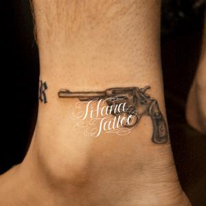 Hand Gun Tattoo