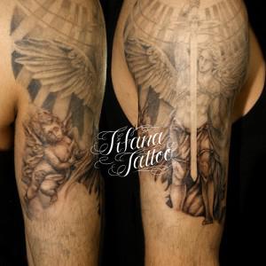 ミカエル|天使のタトゥー|製作中