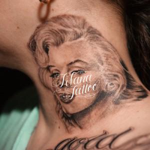 マリリン・モンローのタトゥー