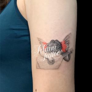 天使のタトゥーデザイン Tifana Tattoo 東京 渋谷のタトゥースタジオ