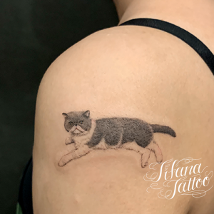 Beloved Cat Tattoo