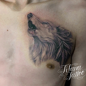 狼のタトゥーデザイン Tifana Tattoo 東京 渋谷のタトゥースタジオ 狼のタトゥーデザイン Tifana Tattoo 東京 渋谷のタトゥースタジオ