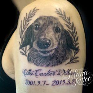 犬のタトゥーデザイン Tifana Tattoo 東京 渋谷のタトゥースタジオ 犬のタトゥーデザイン Tifana Tattoo 東京 渋谷のタトゥースタジオ