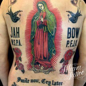 聖母マリア Tifana Tattoo 東京 渋谷のタトゥースタジオ 聖母マリア Tifana Tattoo 東京 渋谷のタトゥースタジオ