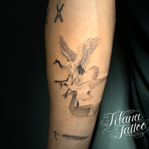 鳥 モチーフ別 Tifana Tattoo 東京 渋谷のタトゥースタジオ
