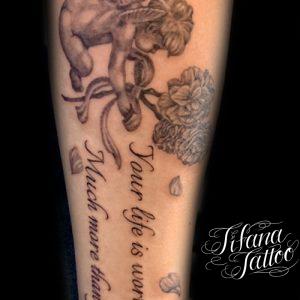 天使のタトゥーデザイン Tifana Tattoo 東京 渋谷のタトゥースタジオ 天使のタトゥーデザイン Tifana Tattoo 東京 渋谷のタトゥースタジオ