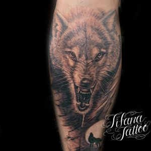狼のタトゥーデザイン Tifana Tattoo 東京 渋谷のタトゥースタジオ 狼のタトゥーデザイン Tifana Tattoo 東京 渋谷のタトゥースタジオ