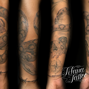 手 部位別 Tifana Tattoo 東京 渋谷のタトゥースタジオ