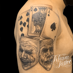 ツーフェイスのタトゥーデザイン Tifana Tattoo 東京 渋谷のタトゥースタジオ ツーフェイスのタトゥーデザイン Tifana Tattoo 東京 渋谷のタトゥースタジオ