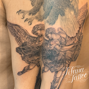 天使のタトゥーデザイン Tifana Tattoo 東京 渋谷のタトゥースタジオ 天使のタトゥーデザイン Tifana Tattoo 東京 渋谷のタトゥースタジオ