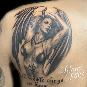天使のタトゥーデザイン Tifana Tattoo 東京 渋谷のタトゥースタジオ 天使のタトゥーデザイン Tifana Tattoo 東京 渋谷のタトゥースタジオ
