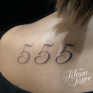 数字のタトゥーデザイン Tifana Tattoo 東京 渋谷のタトゥースタジオ 数字のタトゥーデザイン Tifana Tattoo 東京 渋谷のタトゥースタジオ