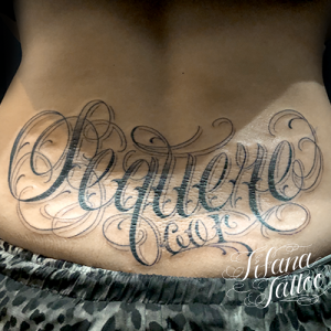 Calligraphy Tattoo