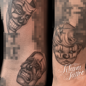 ツーフェイスのタトゥーデザイン | Tifana Tattoo - 東京・渋谷の ...