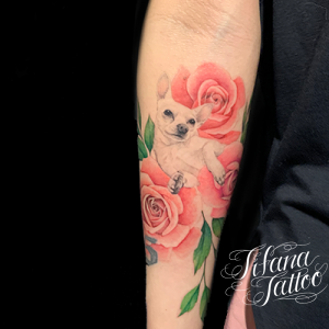 薔薇のタトゥーデザイン Tifana Tattoo 東京 渋谷のタトゥースタジオ 薔薇のタトゥーデザイン Tifana Tattoo 東京 渋谷のタトゥースタジオ