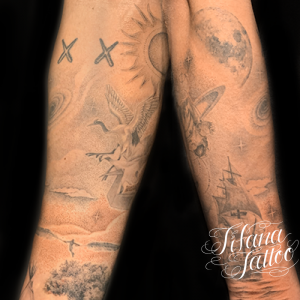 メンズ スタイル別 Tifana Tattoo 東京 渋谷のタトゥースタジオ