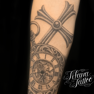 時計のタトゥーデザイン Tifana Tattoo 東京 渋谷のタトゥースタジオ 時計のタトゥーデザイン Tifana Tattoo 東京 渋谷のタトゥースタジオ