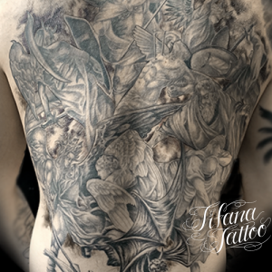 背中 部位別 Tifana Tattoo 東京 渋谷のタトゥースタジオ 背中 部位別 Tifana Tattoo 東京 渋谷のタトゥースタジオ