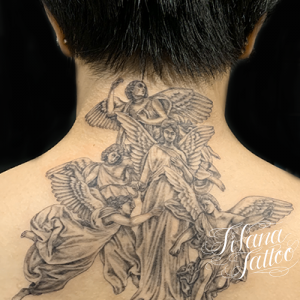 天使|女神のReligious Tattoo