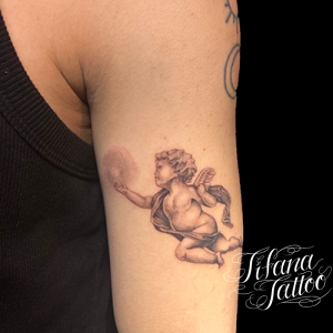 天使のファインライン・タトゥー