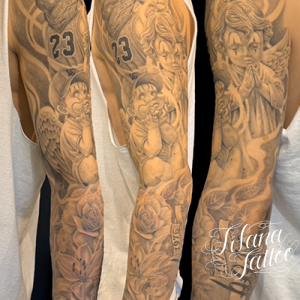 チカーノ・エンジェル・フルスリーブ