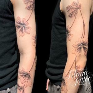 葵|アオイのボタニカル・タトゥー