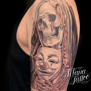 スカルマリアのチカーノ・タトゥー